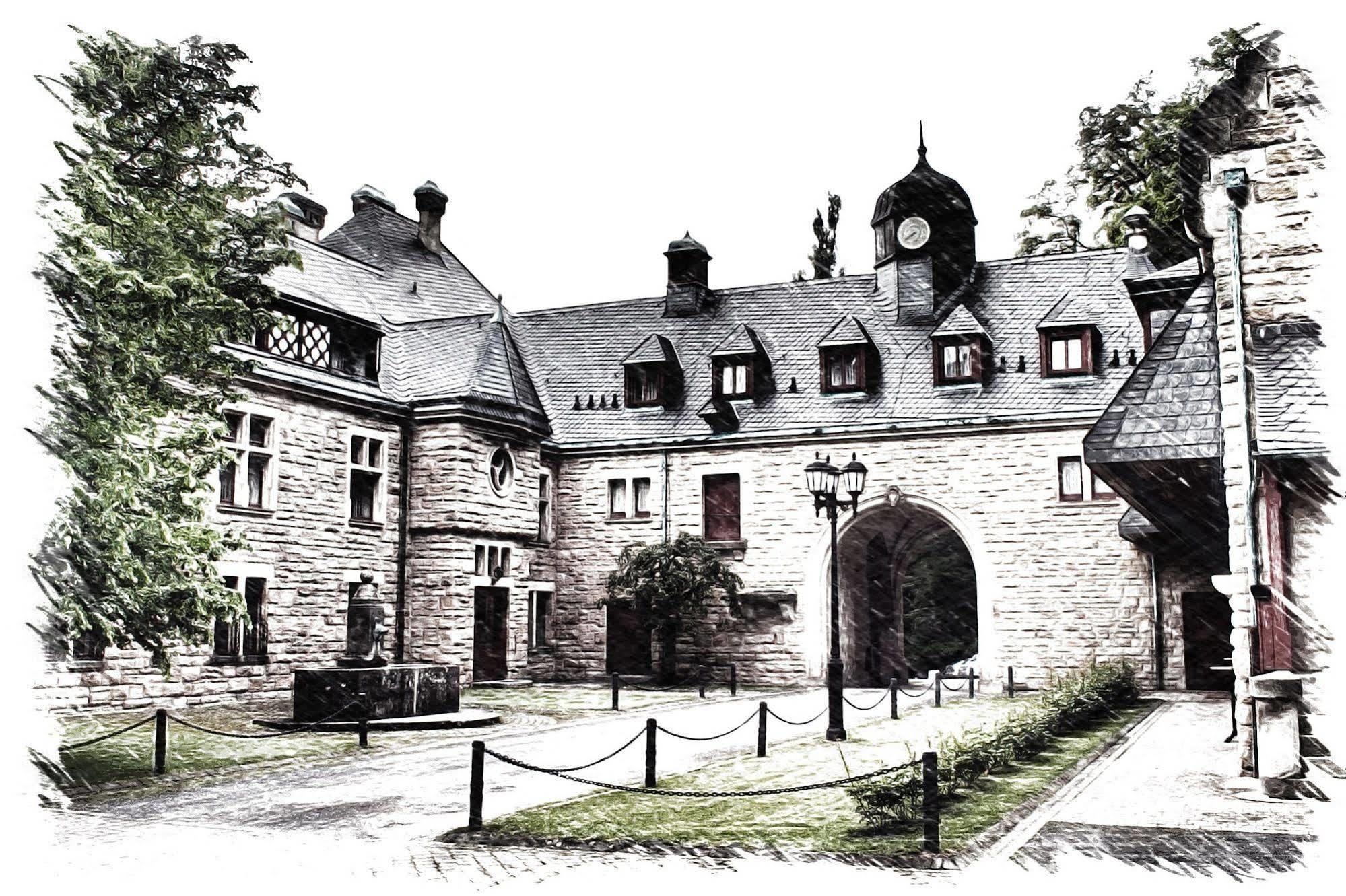 Schloss Hotel Wolfsbrunnen Schwebda Экстерьер фото
